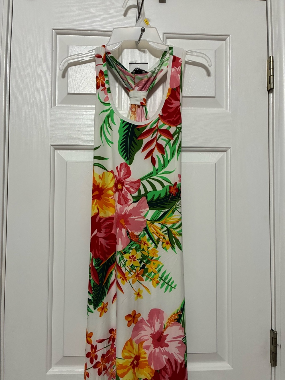 Tropical maxi dress